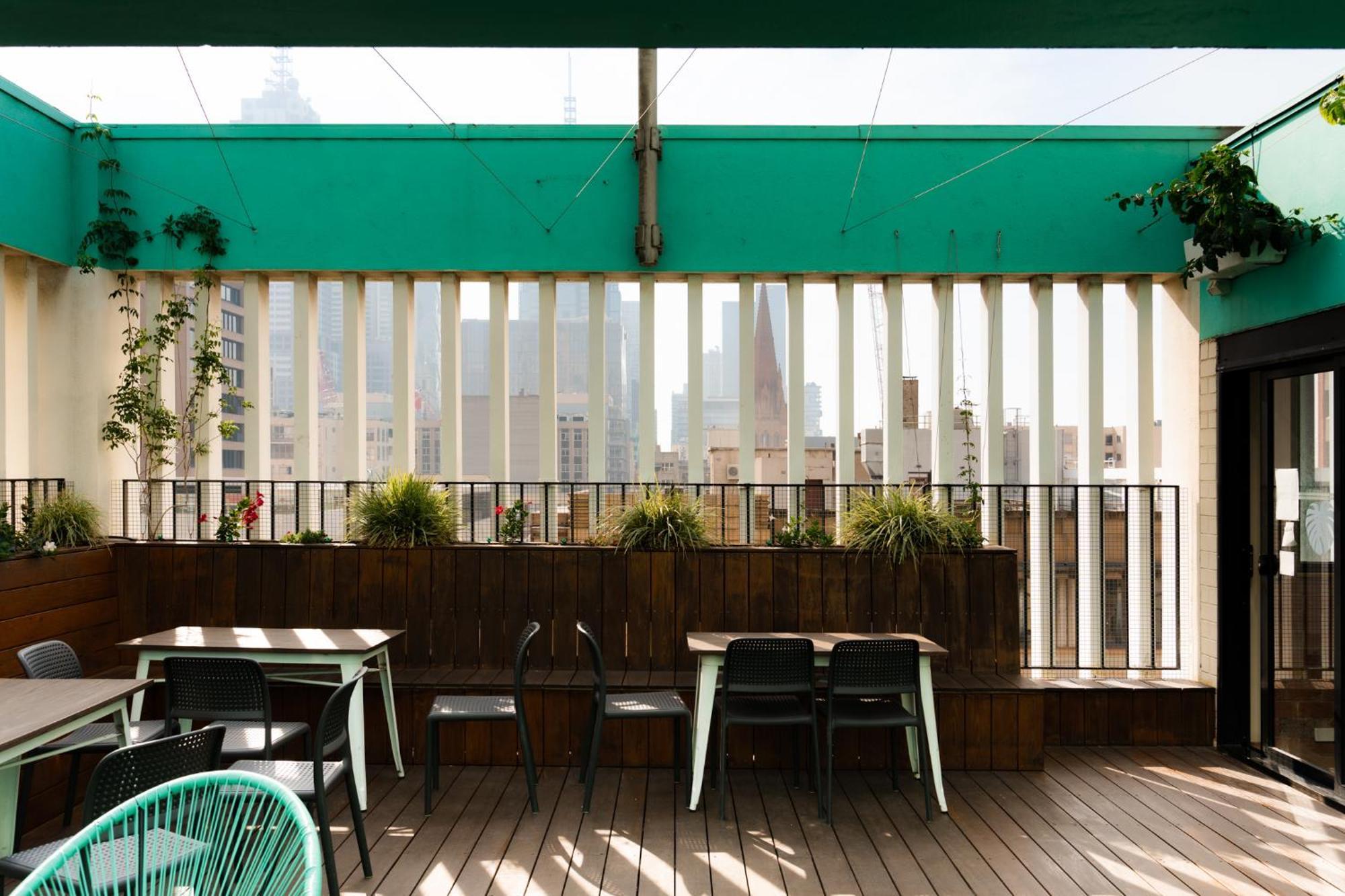 Хостел Flinders Backpackers Мельбурн Экстерьер фото