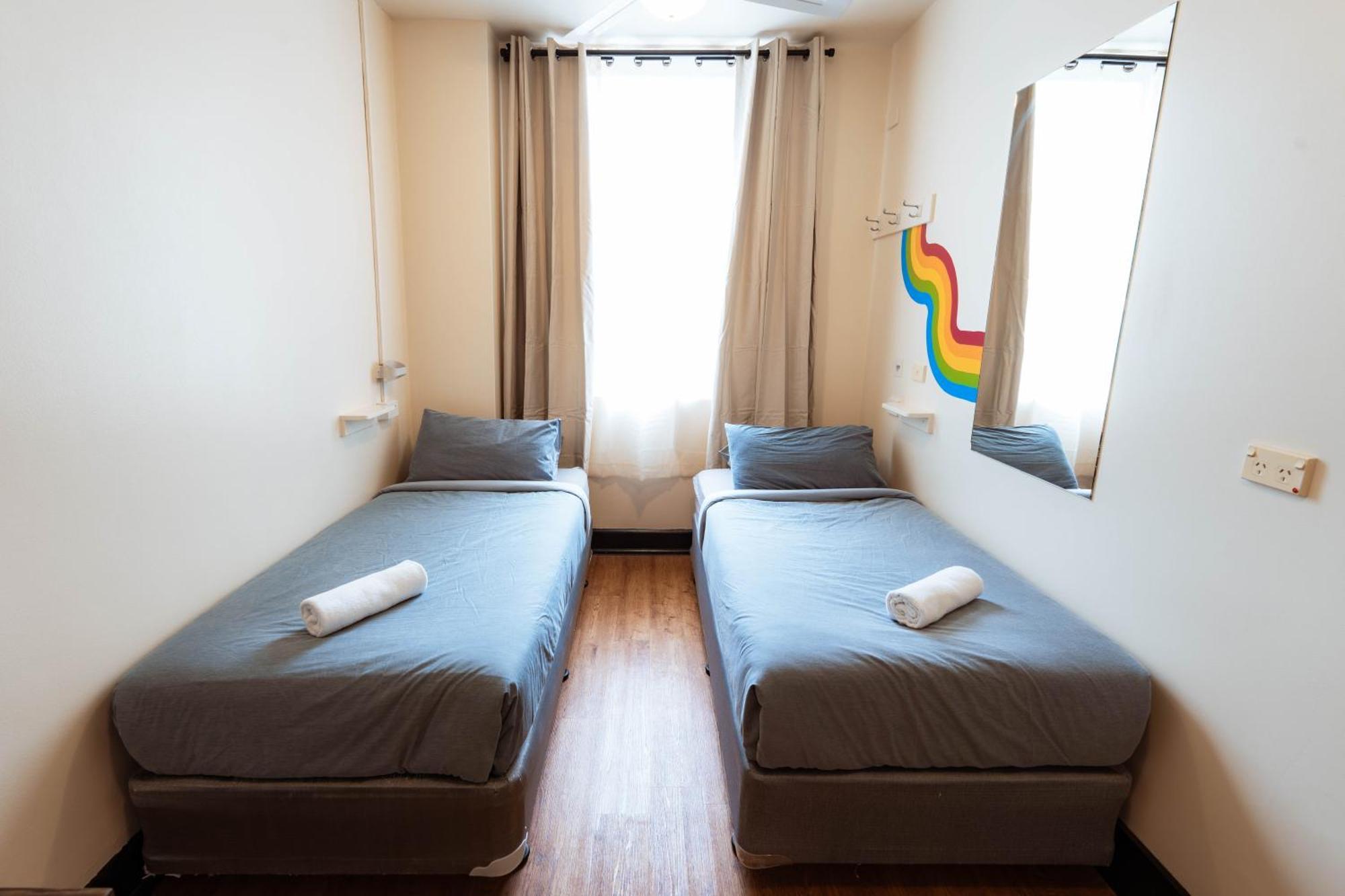 Хостел Flinders Backpackers Мельбурн Экстерьер фото